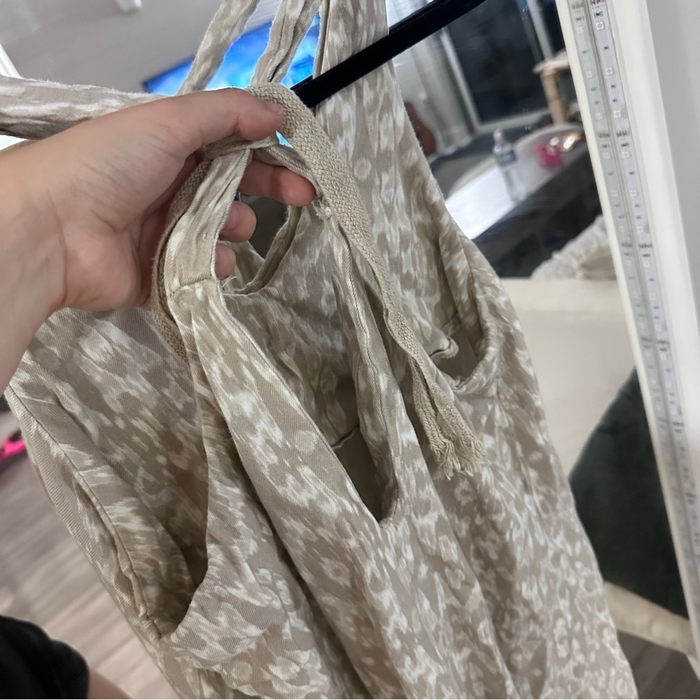 3/$20⚡️Freedom Trail By Kyodan Leopard Animal Print Knee Length High Low Dress - Picture 6 of 13